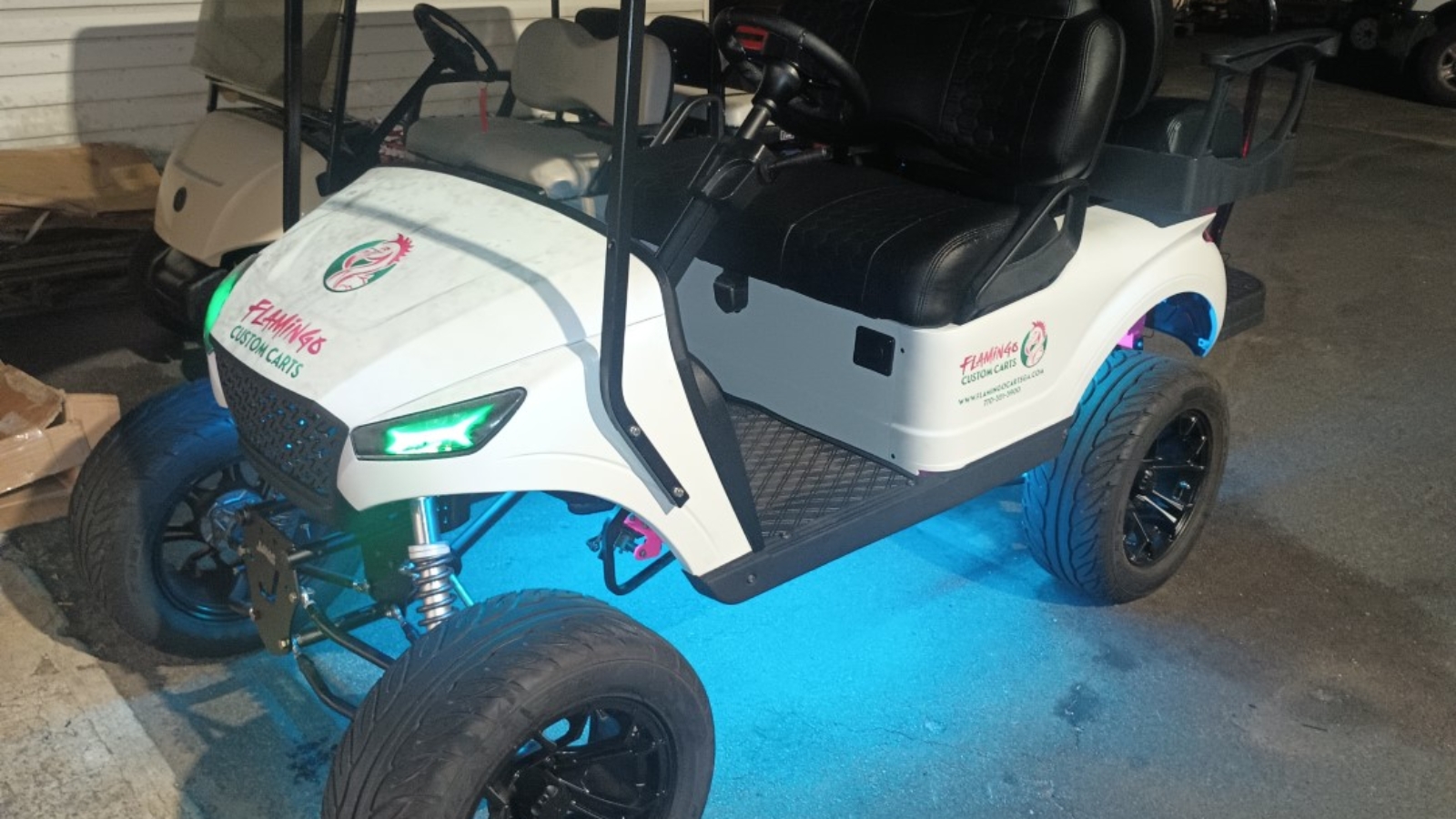 Flamingo Custom Carts LED lights accessories in Atlanta, GA